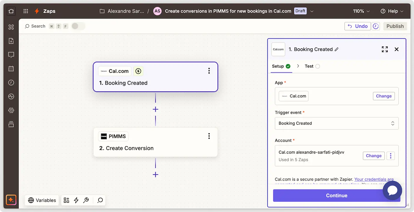 Connect Cal.com