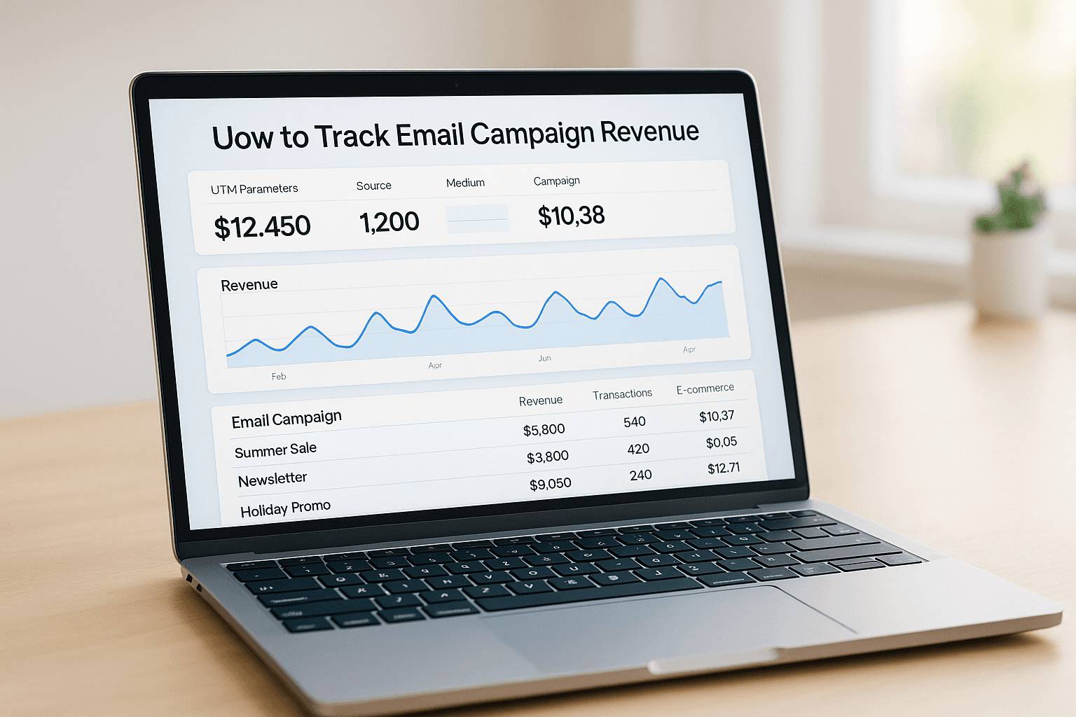 How to track email campaign revenue