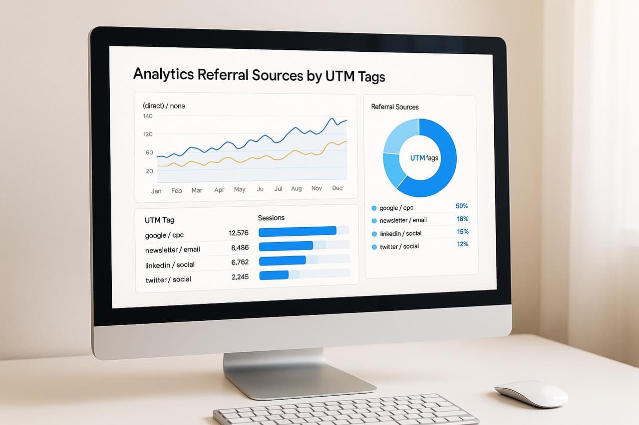 Analyze Referral Sources with UTM Tags: 2025 Guide