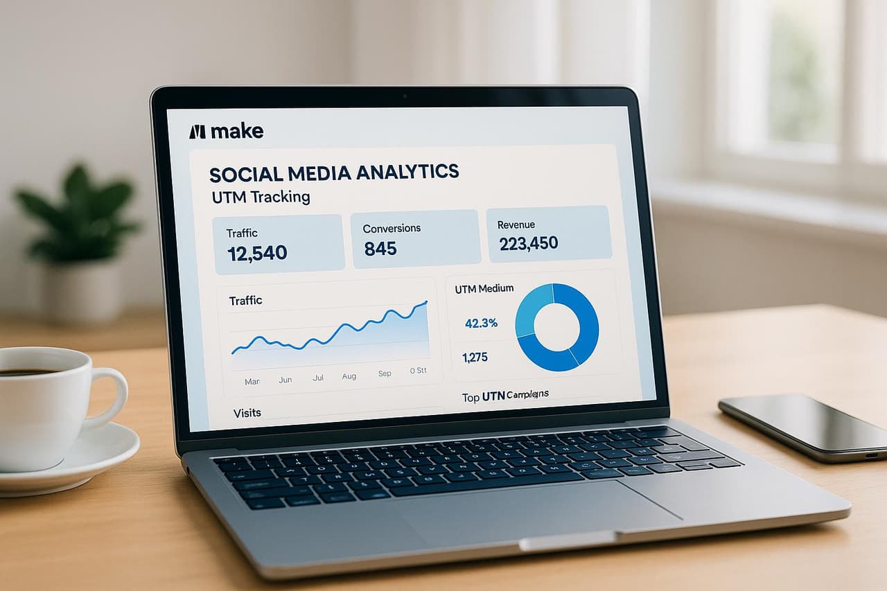 UTM Tracking for Social Media with Make: 2025 Guide