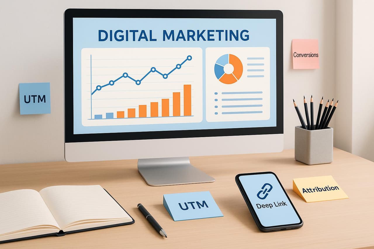 Glossary: utms, tracking, attribution, conversions, deep links - essential terms explained