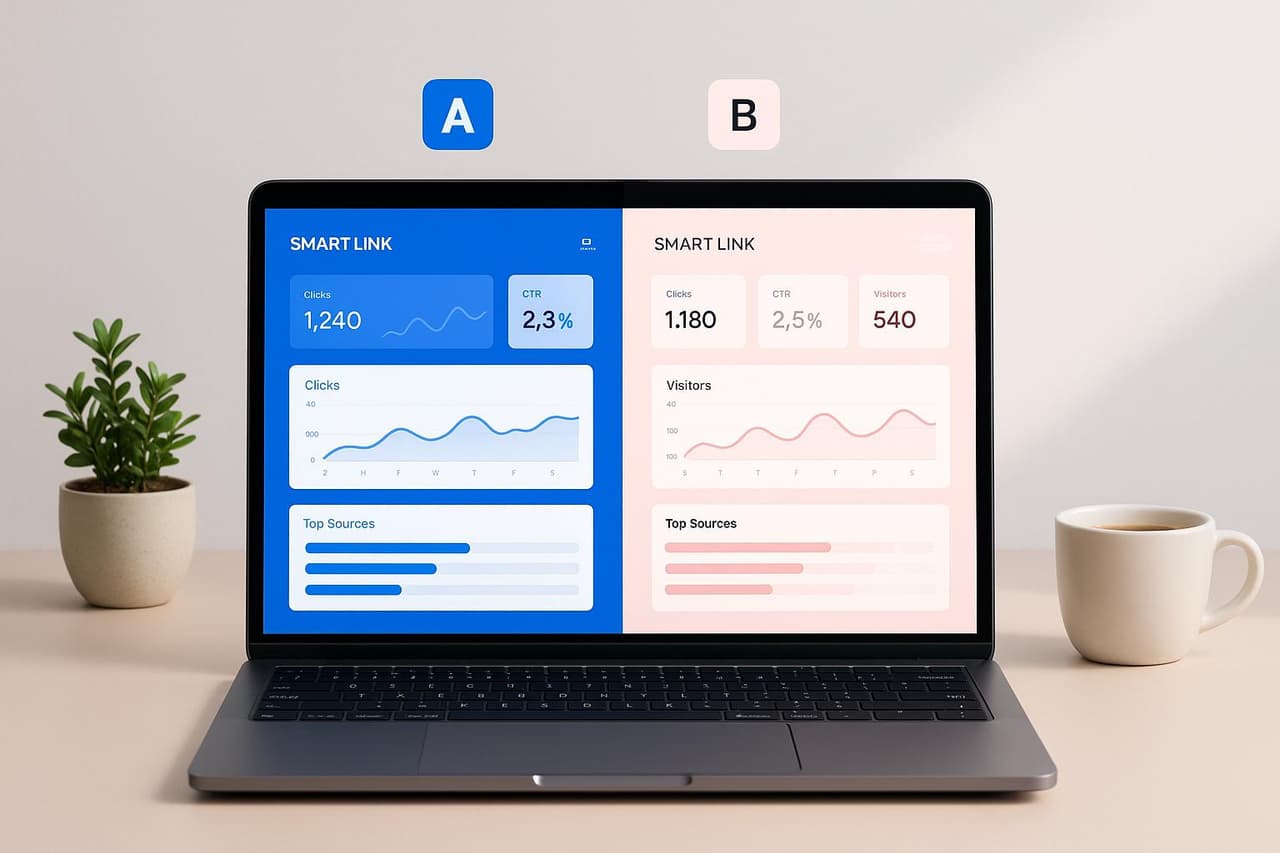 A/b testing for smart links: step-by-step guide