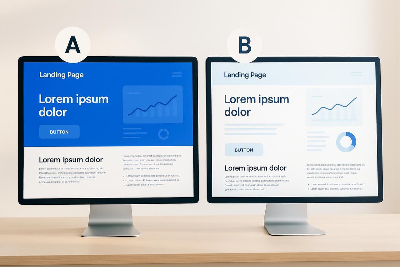 How to a/b test landing pages effectively ?
